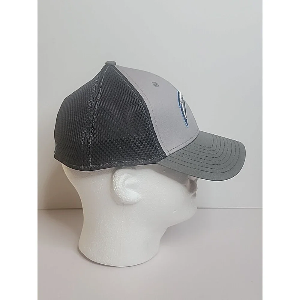Los Angeles Chargers New Era 39Thirty Hat Size Small/ Medium Gray Black NFL